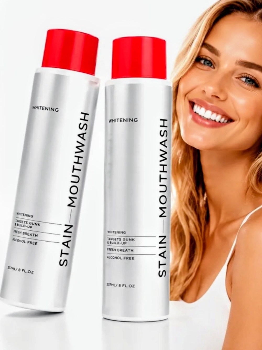 Whitening Rinse — Red Cap